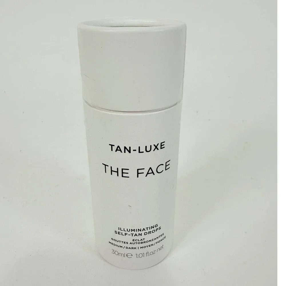 Tan-Luxe Tanning The Face Illuminating Self-Tan Drops Streak-Free Medium/Dark